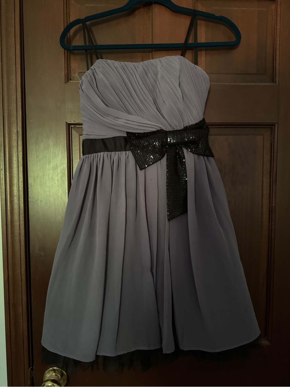 Semi-formal mauve dress